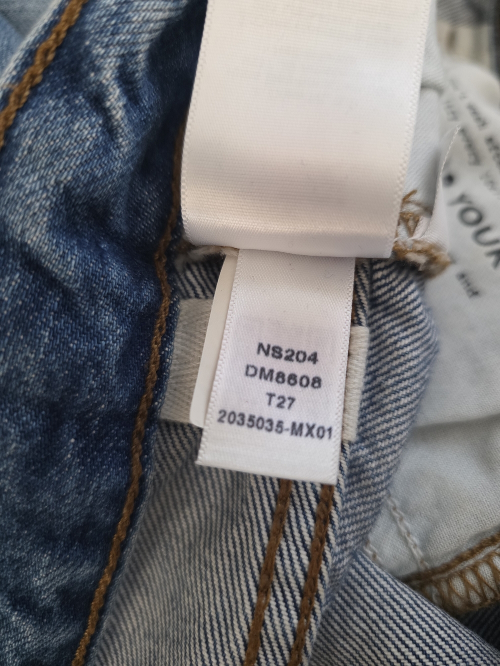 Madewell Low Slung Baggy Denim Jeans 27 Tall - Picture 14 of 16